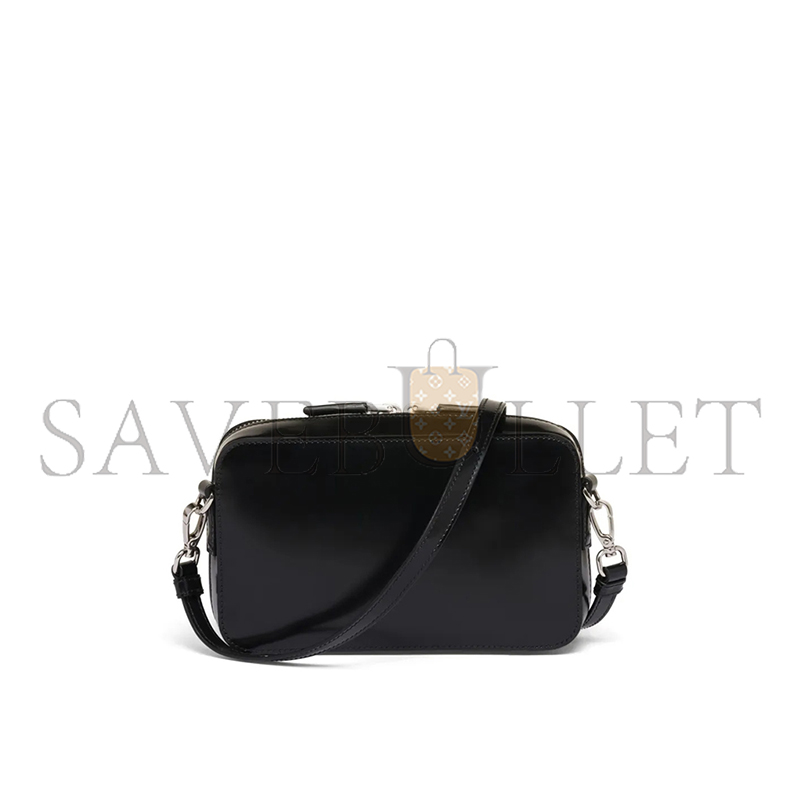 PRADA BANDOLIERA PATENT LEATHER BAG 2VH070 (19*12.5*5.5cm)